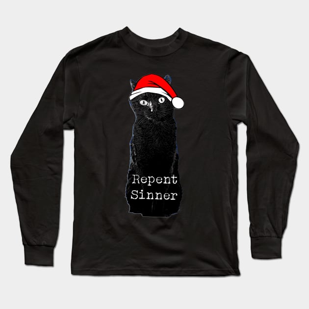 Repent Sinner Long Sleeve T-Shirt by Custom Autos